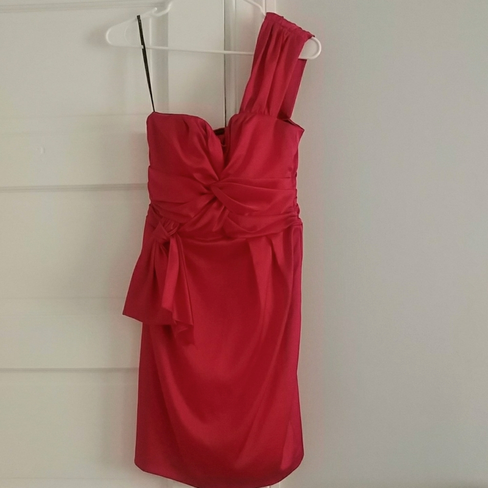 Nanette Lepore 0 Red Cocktail Dress
